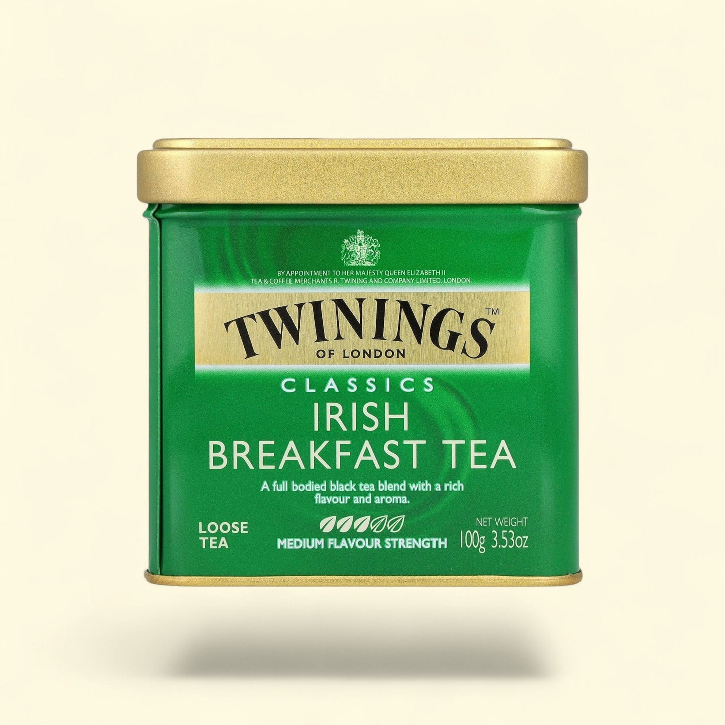 Twinings of London Irish Breakfast Loose Tea, 100g — authentic US product shipped worldwide by Treatspree