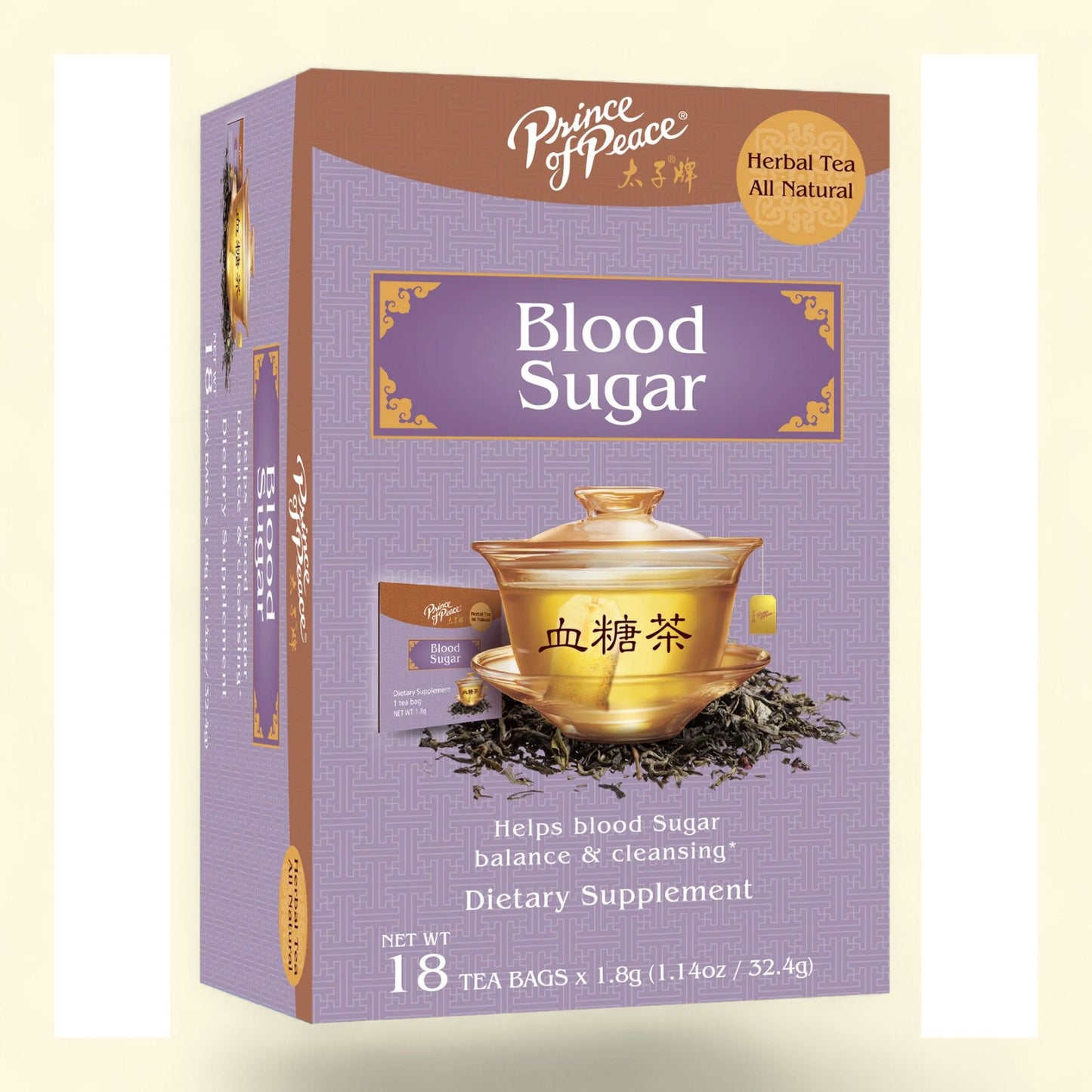 Prince of Peace Blood Sugar Herbal Tea, 18 Count