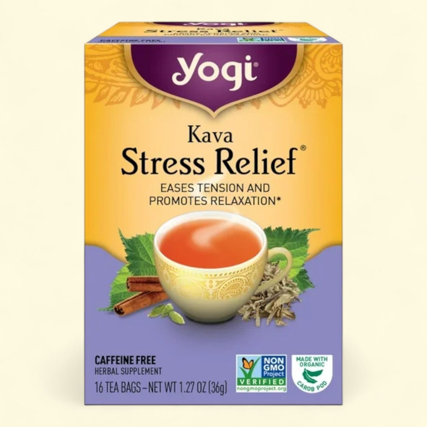 Yogi Tea Kava Stress Relief, 16 Count