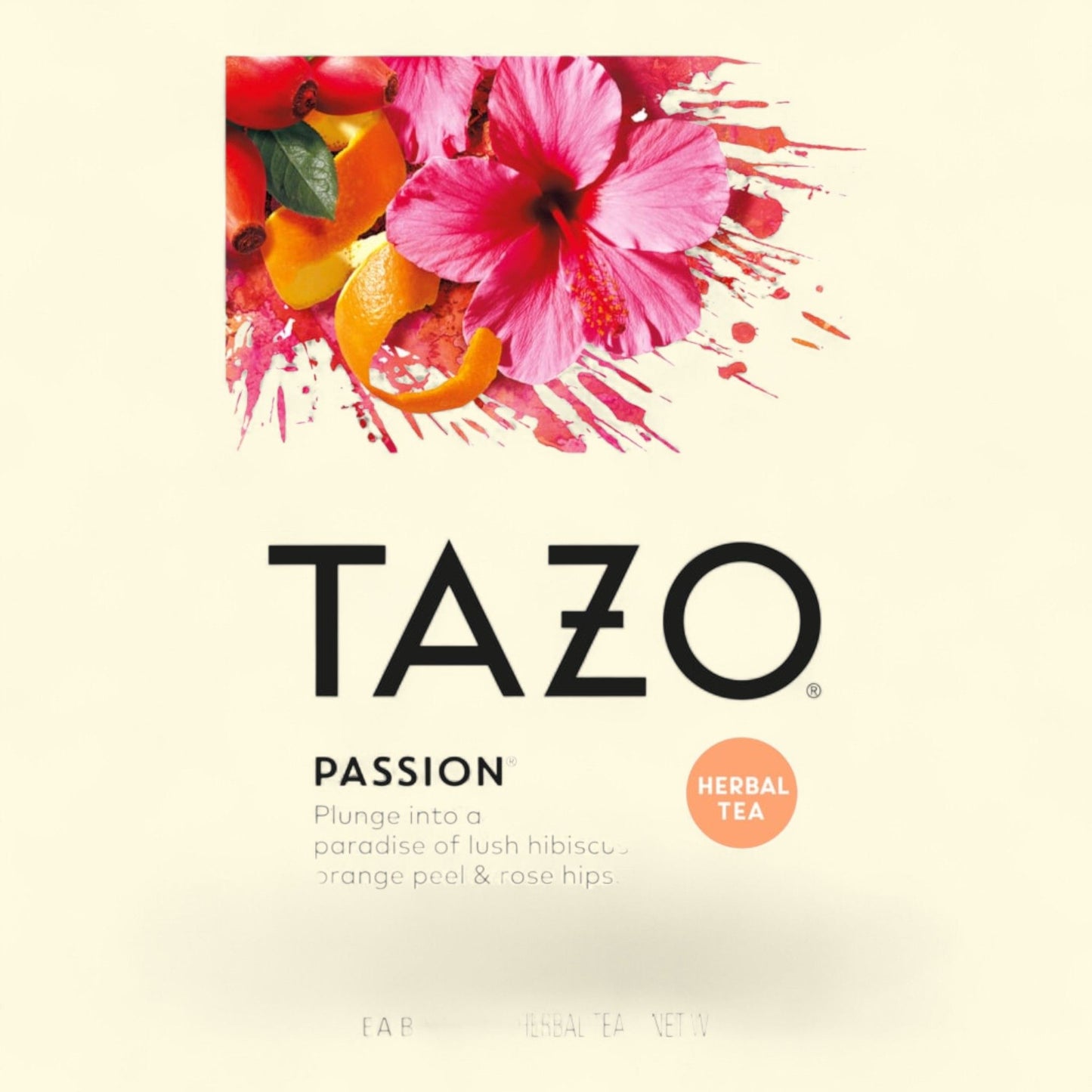 Tazo Passion Herbal Tea Bags, Size
