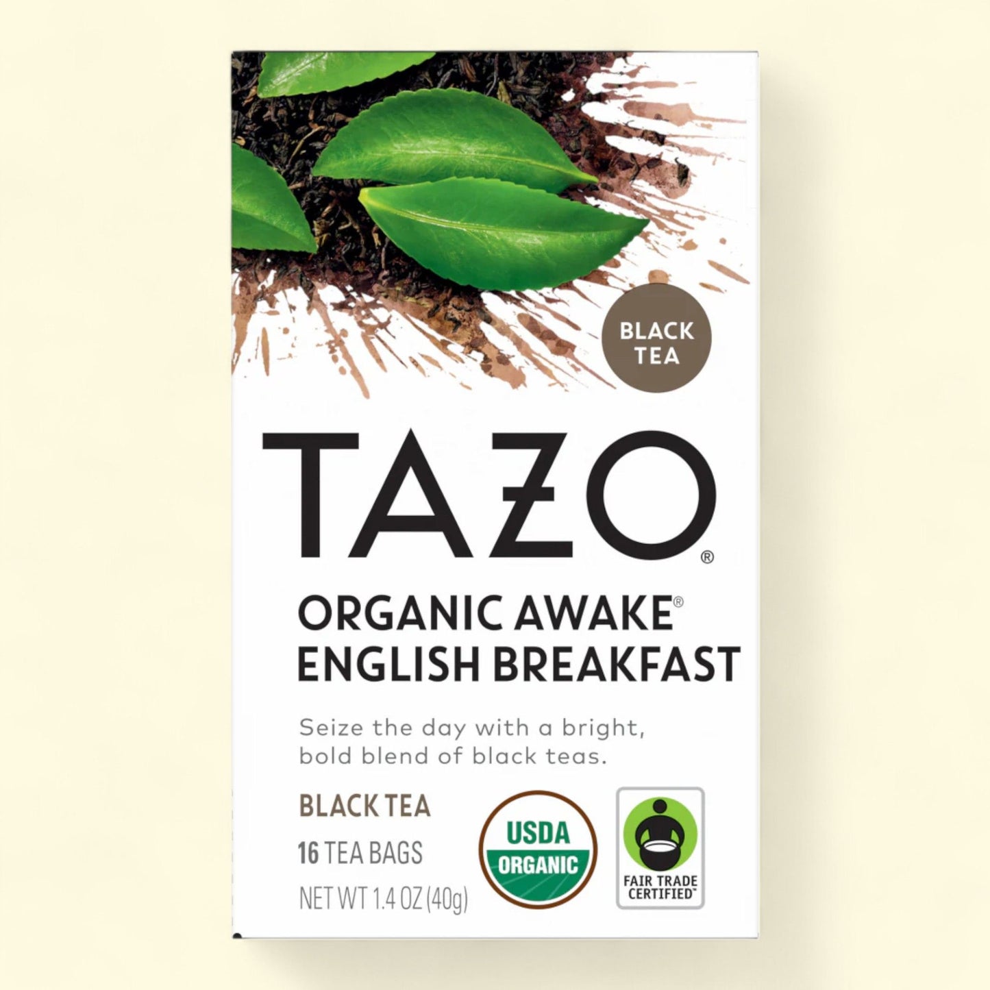 Tazo Organic Awake English Breakfast Tea Bags, Size