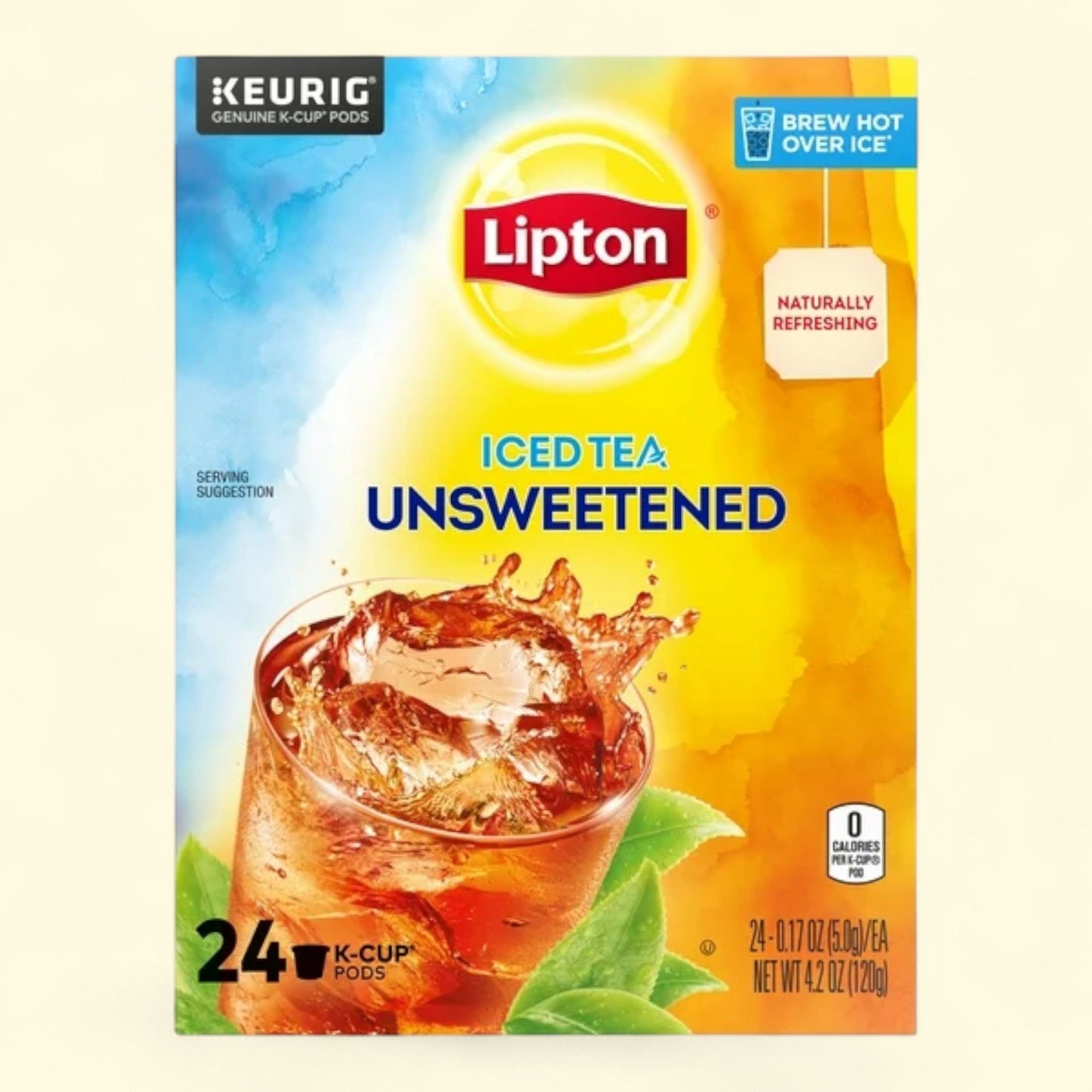 Lipton Iced Tea Unsweetened K-Cups, 24 Ct