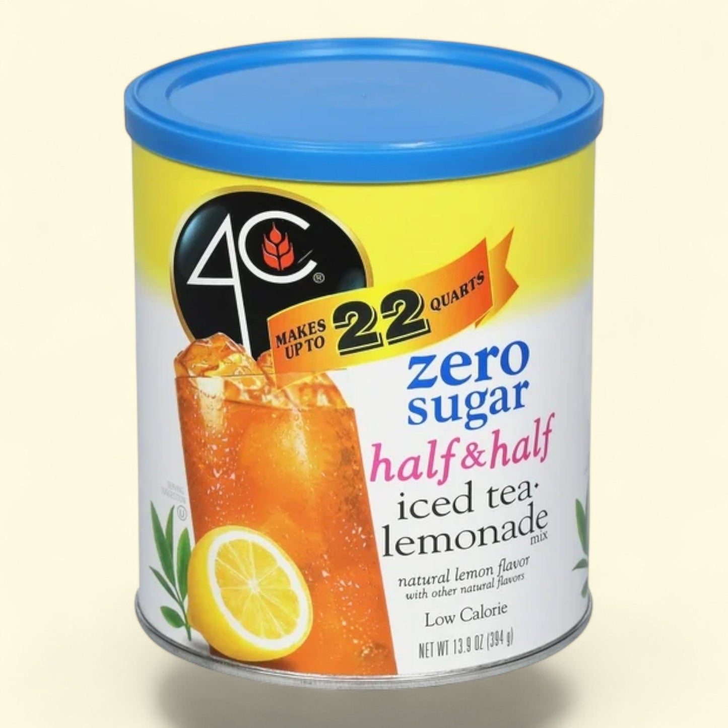 Mélange 4C Half & Half pour thé glacé et limonade, 395 g