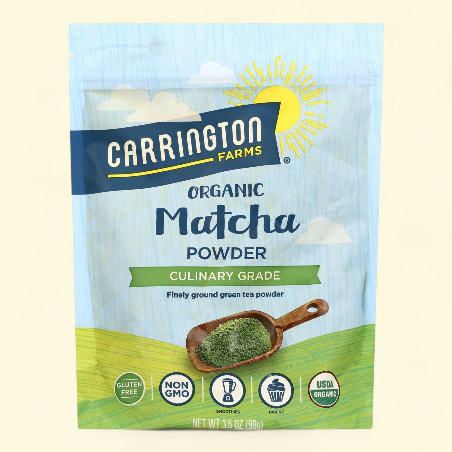 Carrington Farms Matcha Green Tea Powder, 3.5oz