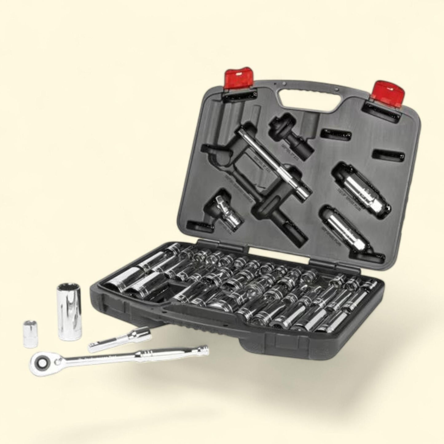 Performance Tool Mechanic's Set, 51 Piece, 3/8 Inch Drive — authentic US product shipped worldwide by Treatspree