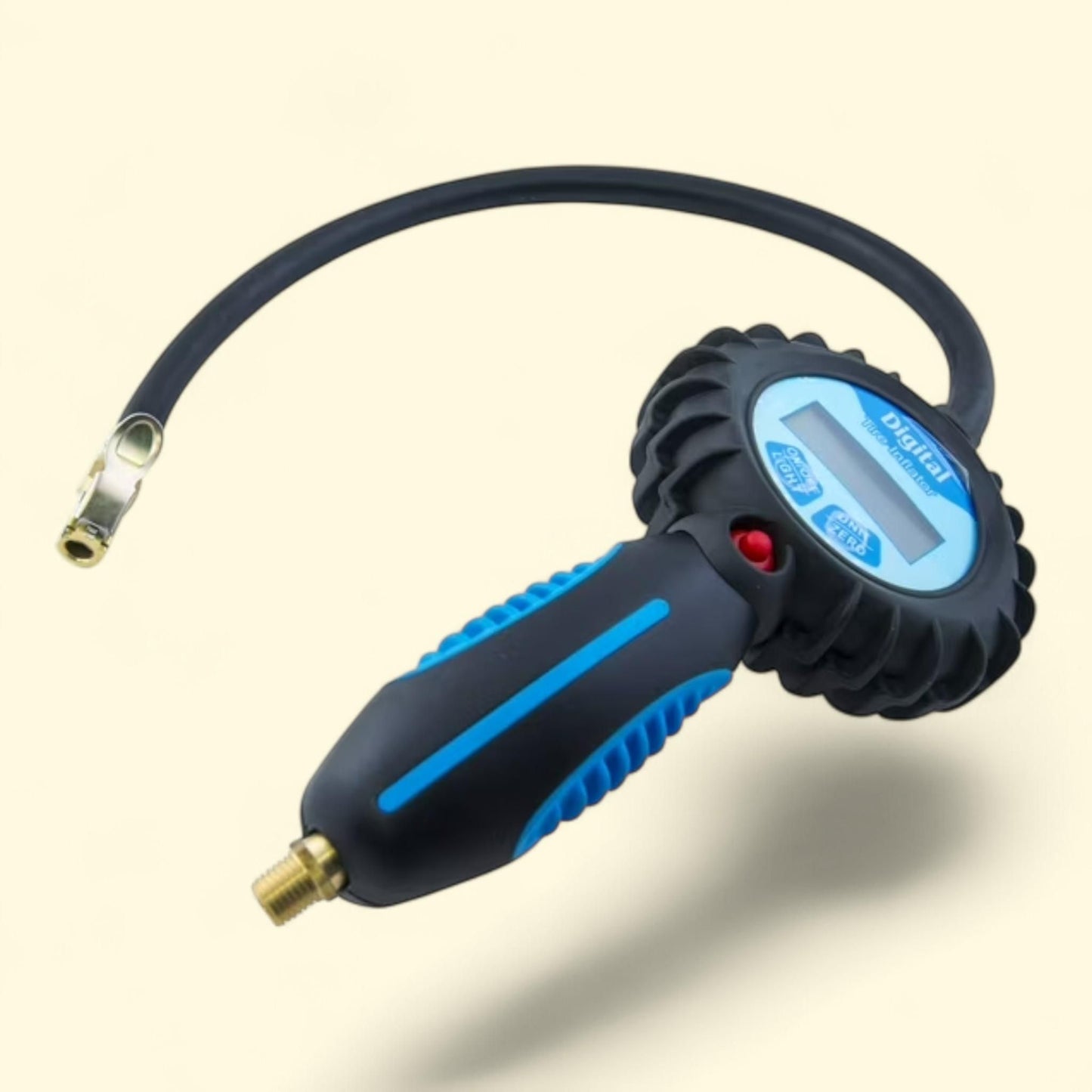 RoadPro Tire Valve Gauge, with Dial & Durable Housing, 1 count