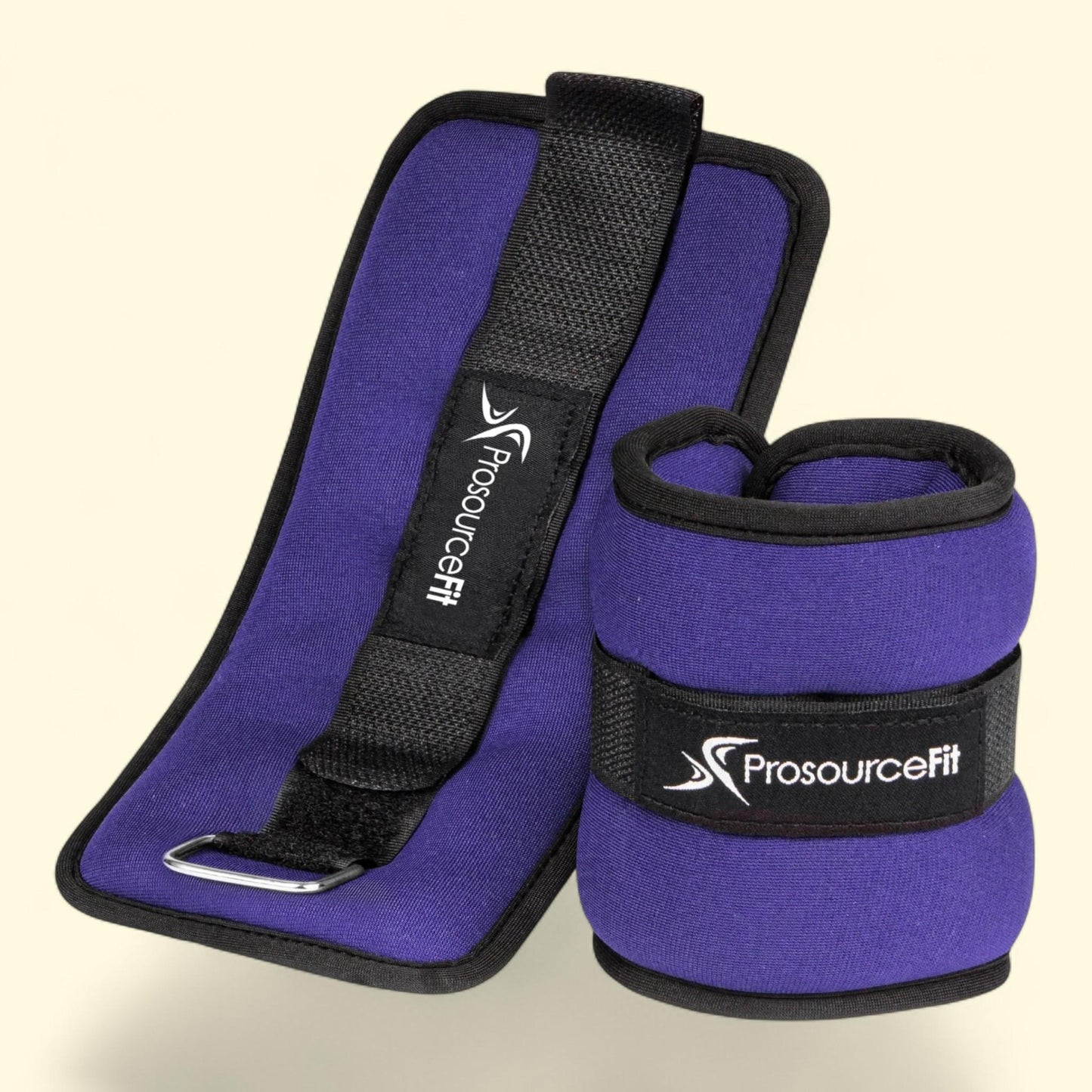 ProsourceFit Ankle Weights, Set of 2, Adjustable Comfort Fit
