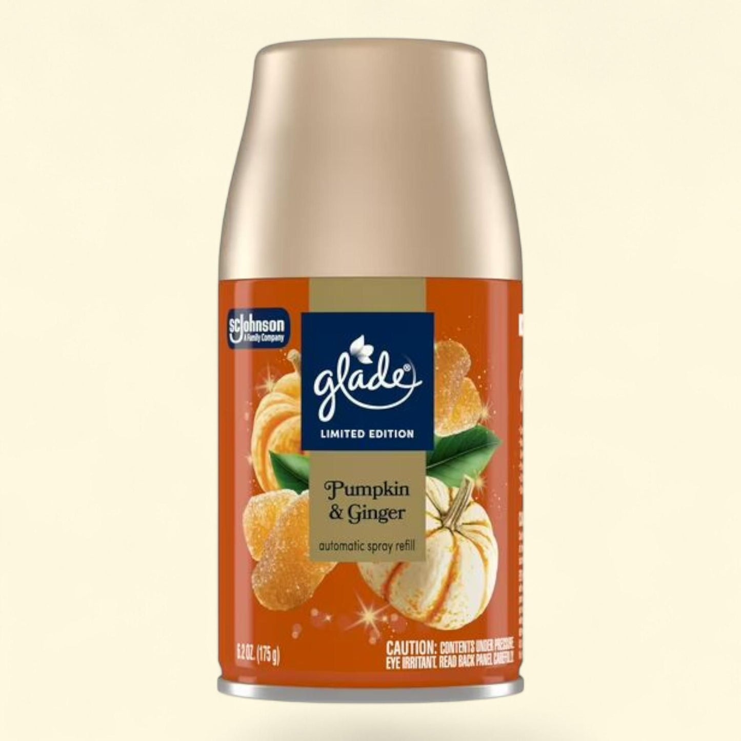 Glade Automatic Spray Refill, Pumpkin & Ginger, 6.2 oz