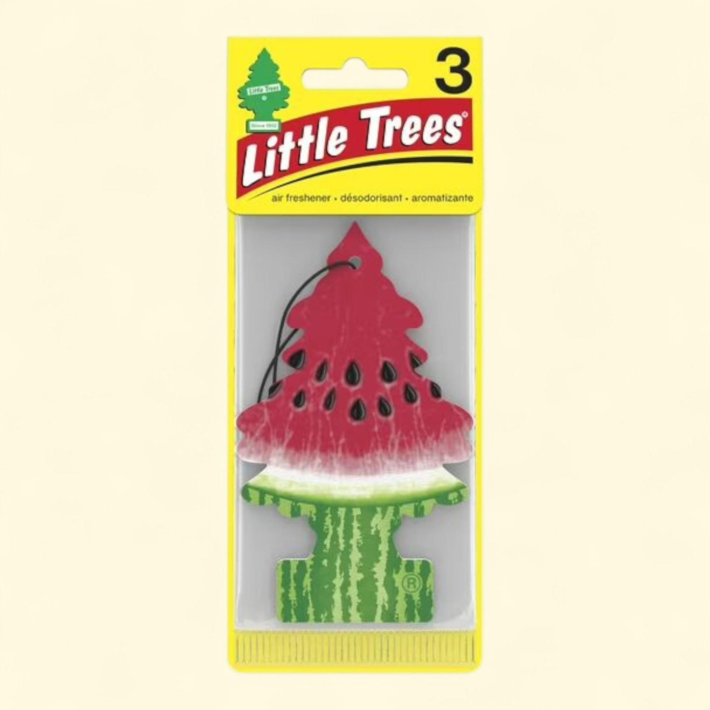 Little Trees Air Freshener Watermelon, 3-Pack
