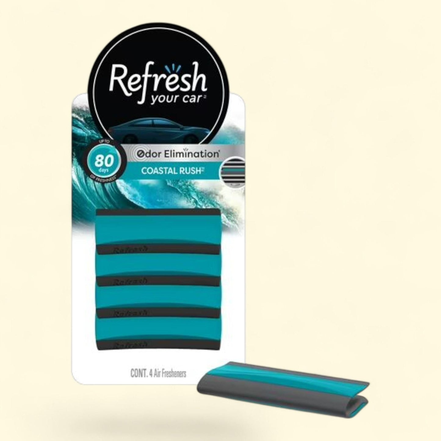 Spray désodorisant pour voiture OZIUM, parfum « Black Carbon », 100 ml