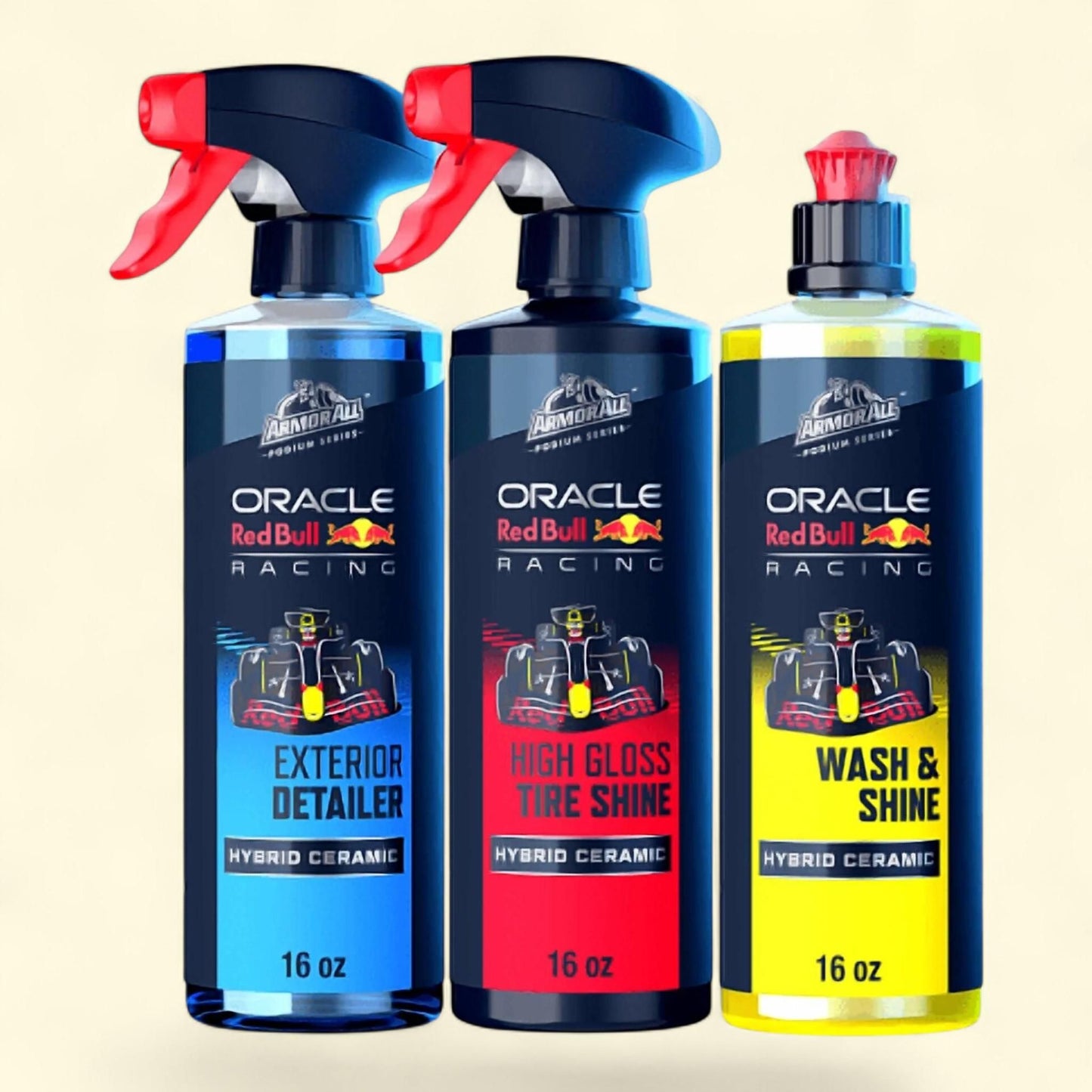 Armor All Podium Series Exterior Detailing & Car Cleaning Kit, 3-Piece Bundle
