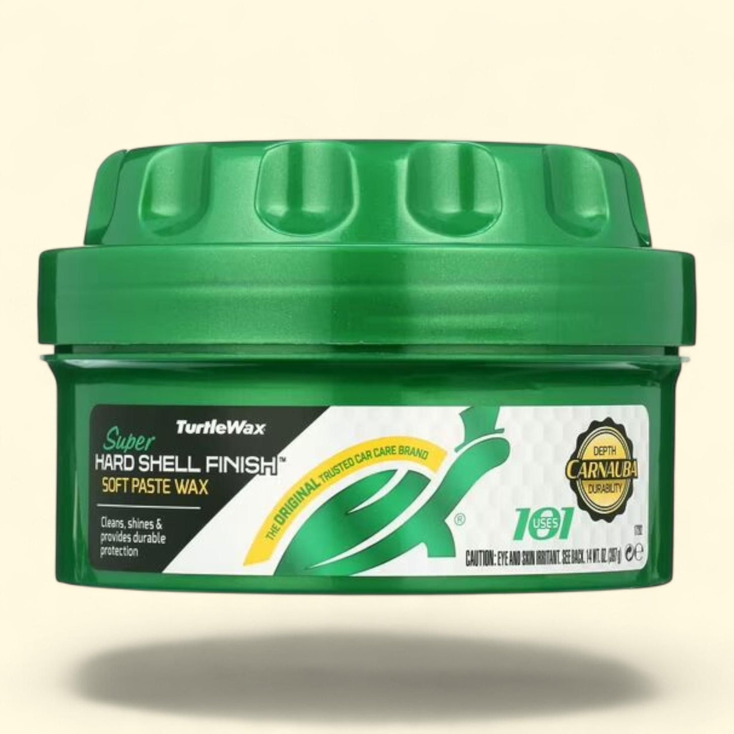 Turtle Wax Super Hard Shell Paste Wax, 14 oz