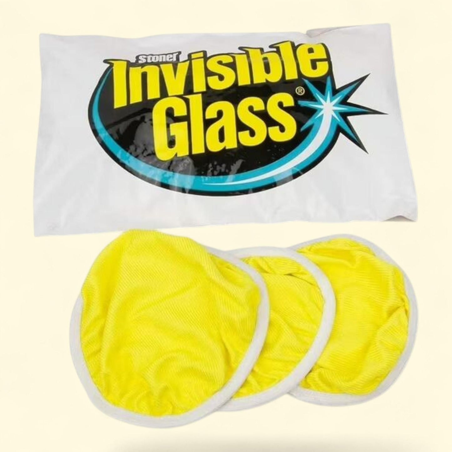 Chapeaux en microfibre élastiques de rechange pour l'outil Invisible Glass Reach and Clean, lot de 3