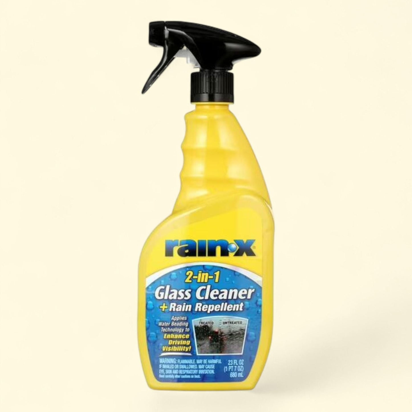 Rain-x Glass Cleaner + Rain Repellent, 23 oz.