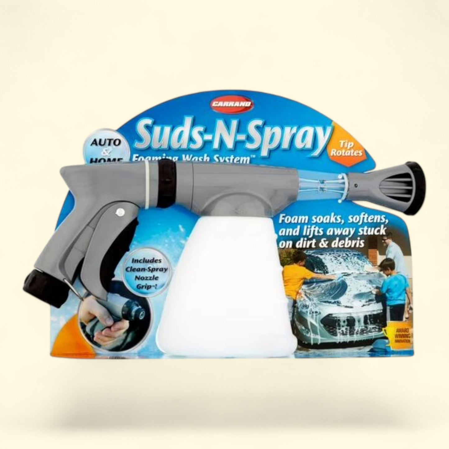 Carrand Suds-N-Spray Foaming Car Wash System, 92230, 1 ct