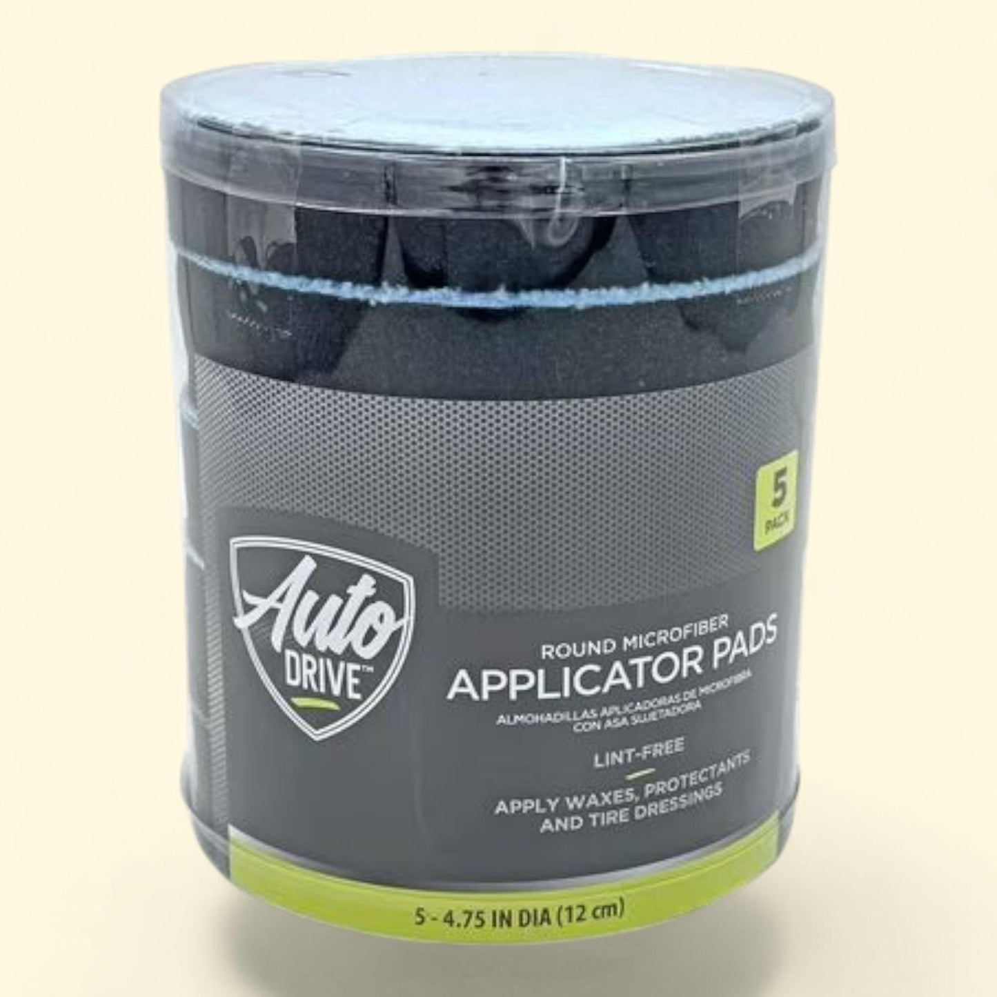 Auto Drive Car Wax & Polish Applicator Pads, 5 Pack