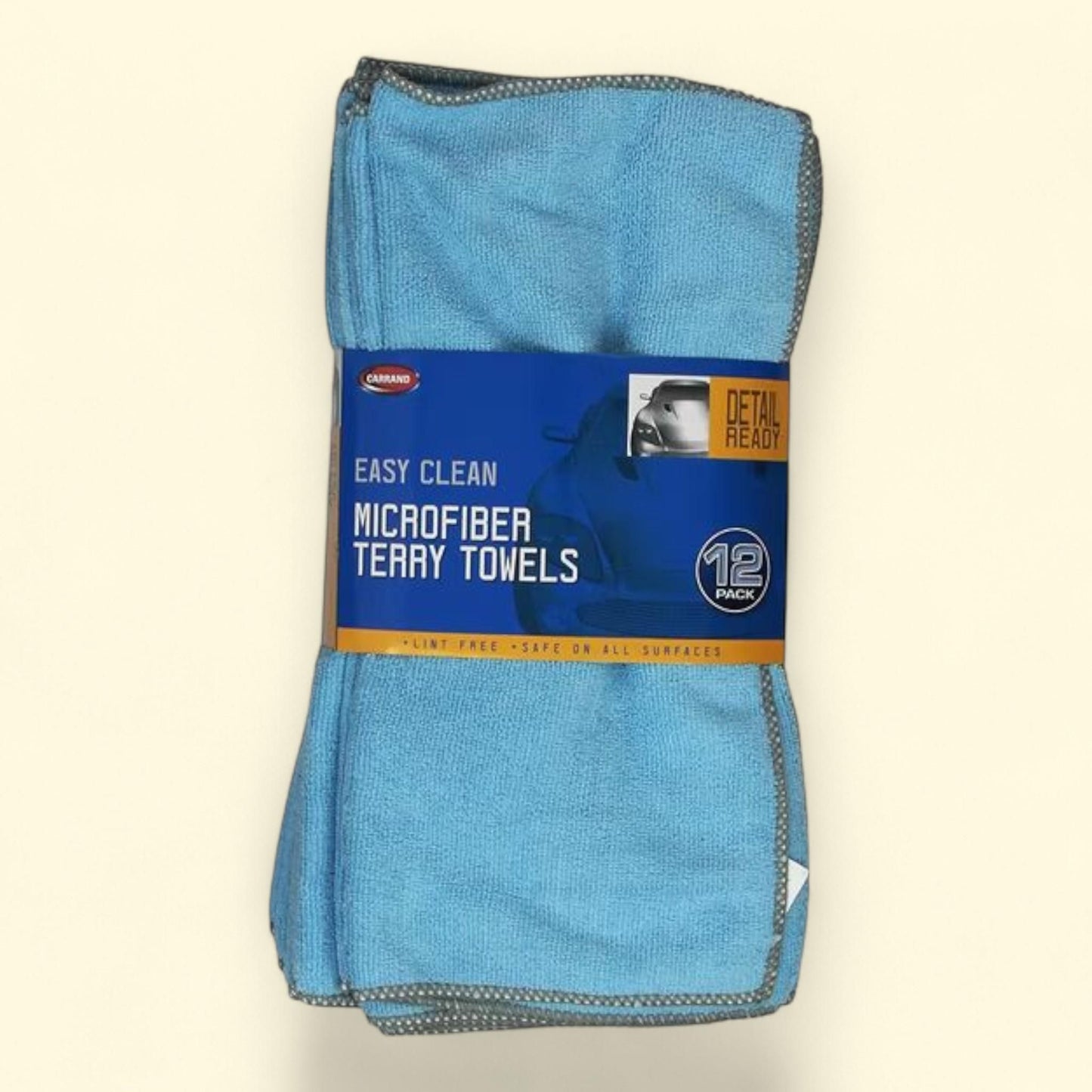 CARRAND Microfiber Cloth, 12"x16", 12/PK — authentic US product shipped worldwide by Treatspree