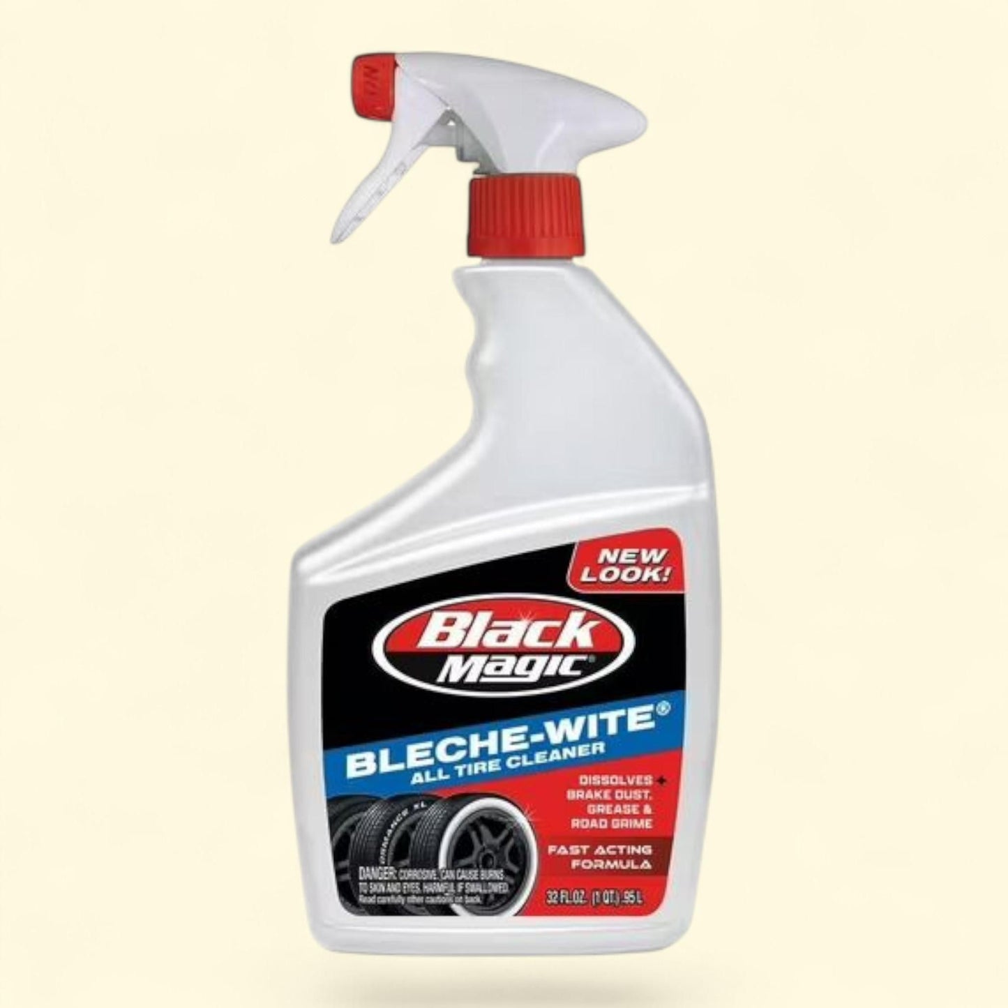 Black Magic Bleche-Wite Tire Cleaner, 32 oz.