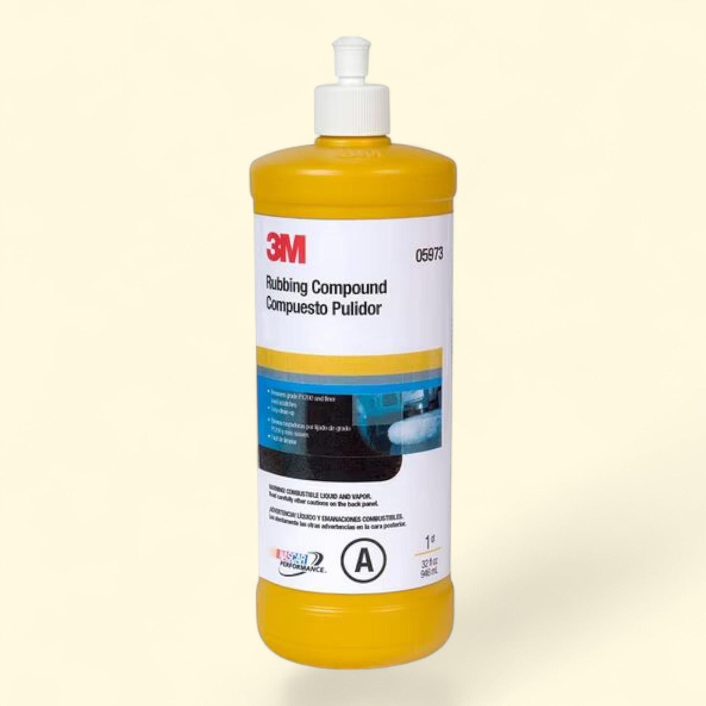 3M Rubbing Compound Perfect-IT II, Qt — authentic US product shipped worldwide by Treatspree