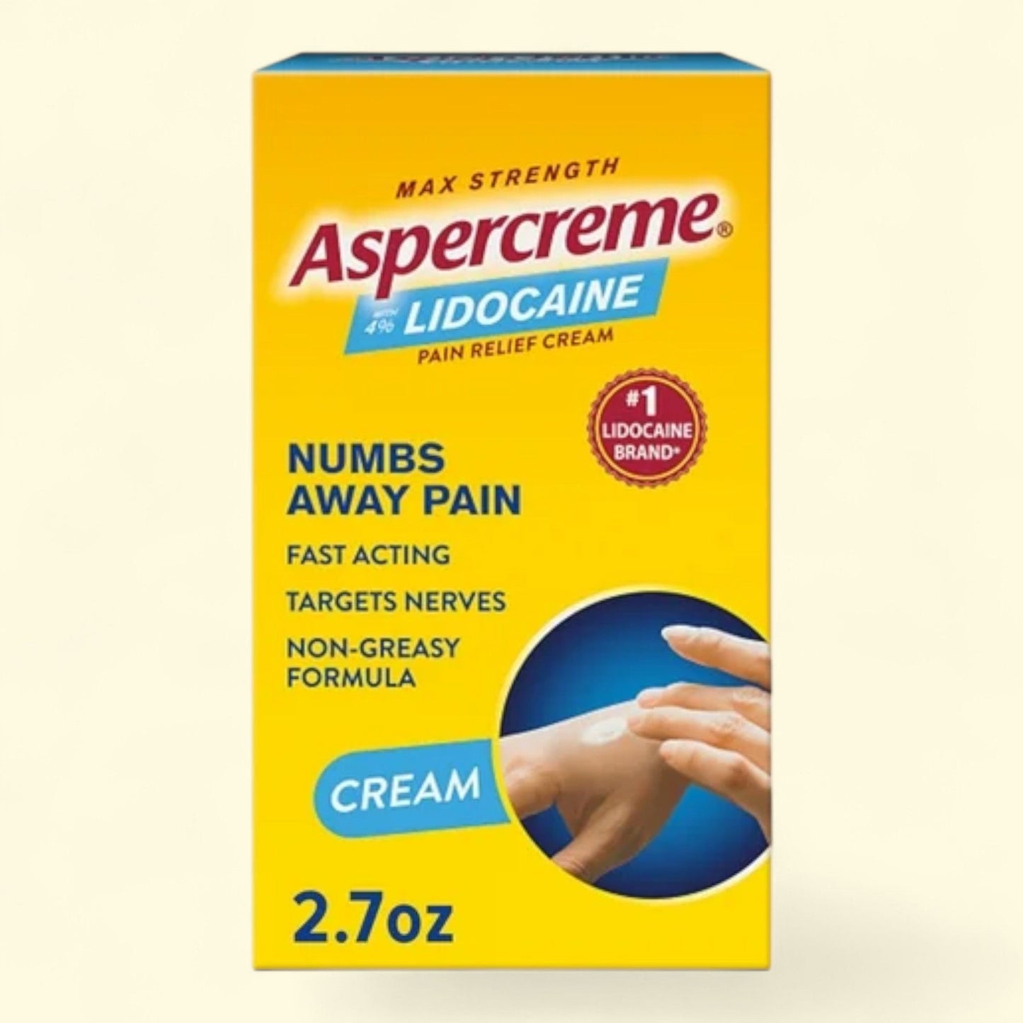 Aspercreme Pain Relief Cream, 2.7 oz