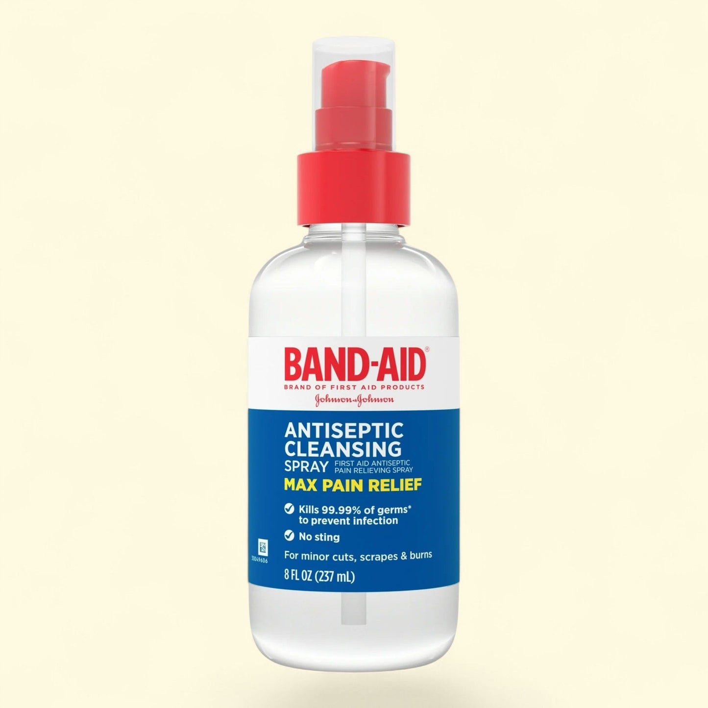 Band-Aid Pain Relieving Antiseptic Cleansing Spray, 8 fl. oz