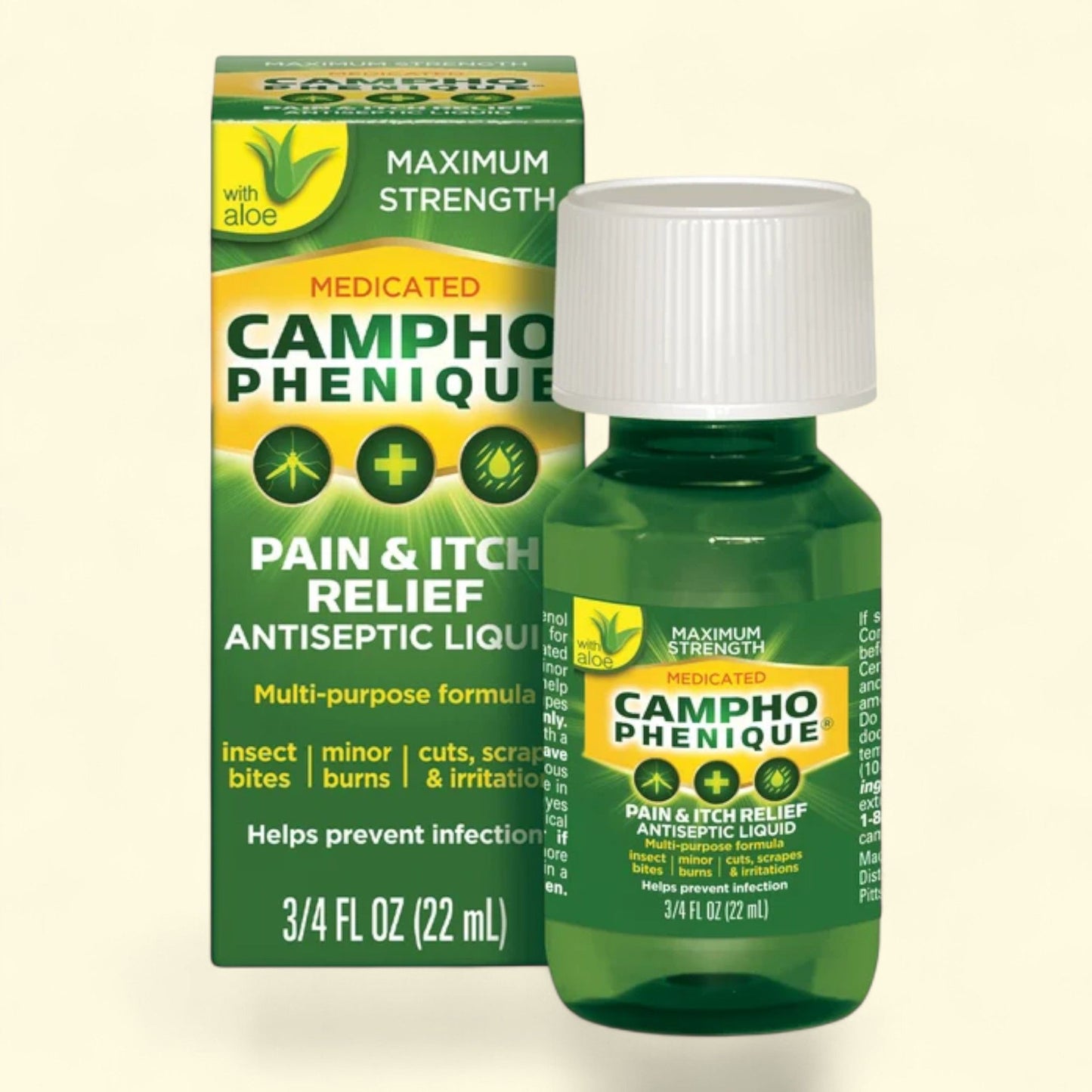 Campho Phenique Antiseptic Liquid, 0.75oz