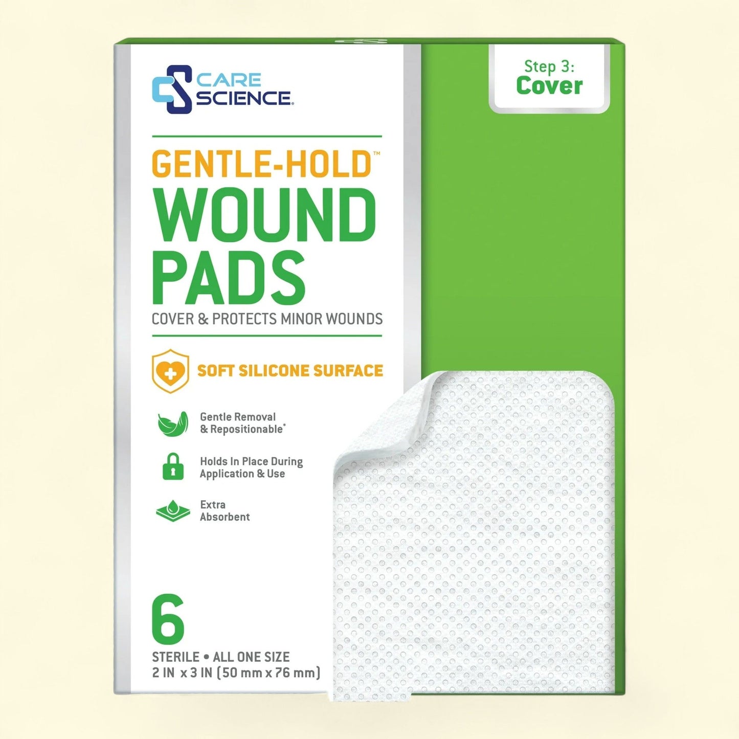 Silicone Non Stick Pad, 2x3 6ct