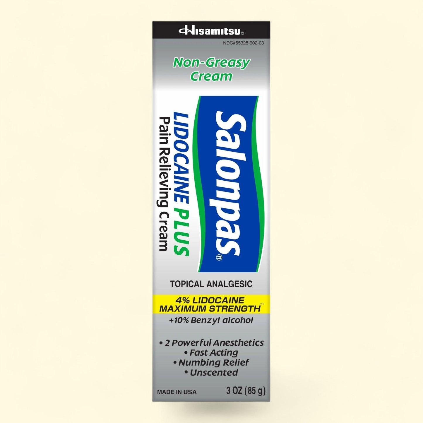 Salonpas Pain Relief Cream, 3oz