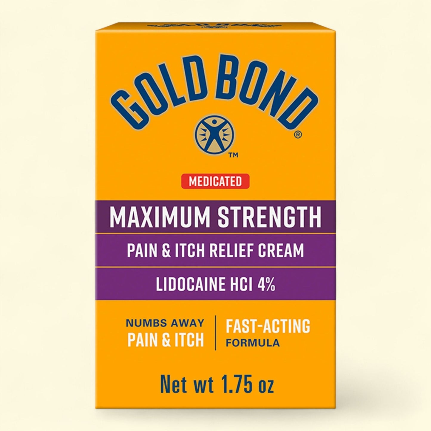 Gold Bond Maximum Strength Pain & Itch Cream, 1.75 oz.