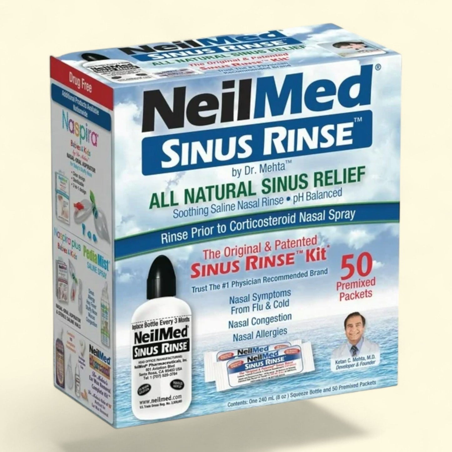 NeilMed Sinus Rinse Kit, 1 Count