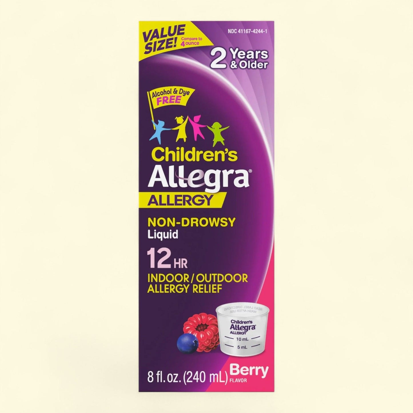 Allegra Children's Allergy Relief Liquid, 8 oz
