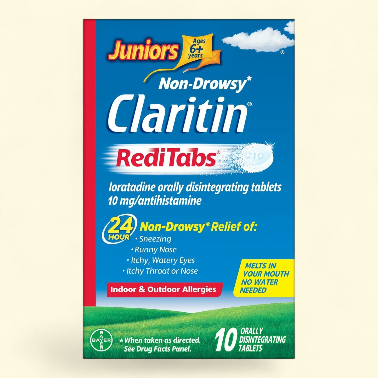 Claritin Juniors RediTabs, 10 Ct