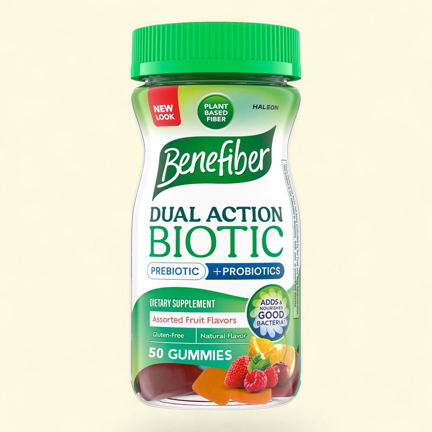 Benefiber Fiber Supplement Gummies, 50 Count