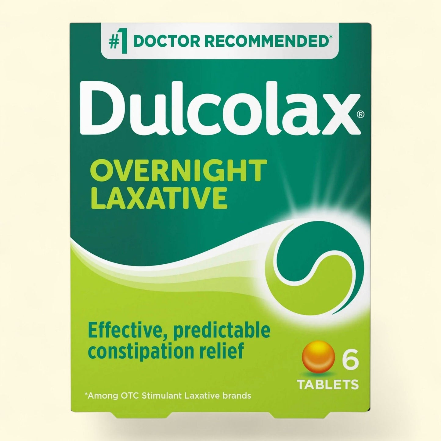 Dulcolax Stimulant Laxative Tablets, 6 Ct.