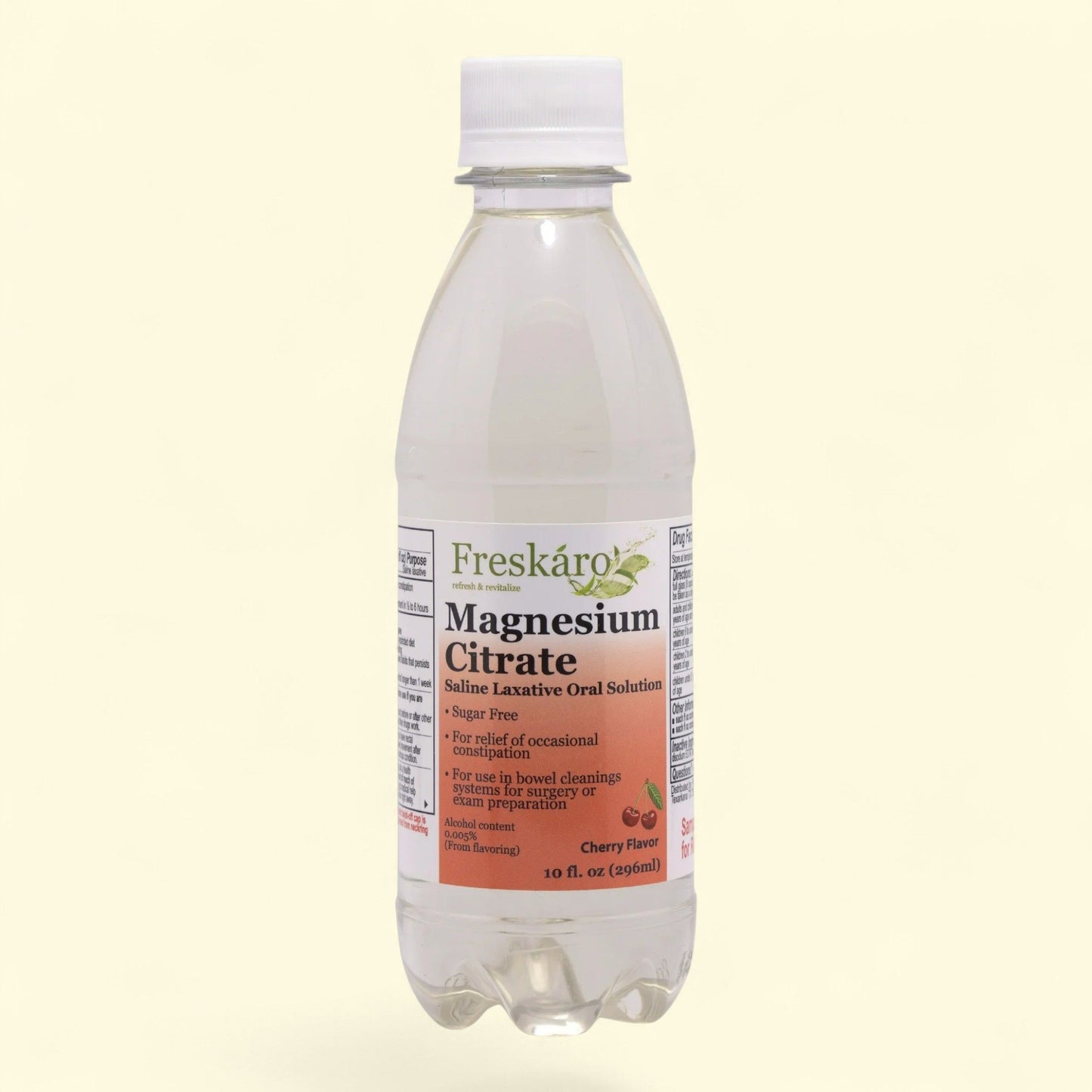 Freskaro Magnesium Citrate Oral Solution, 10 oz