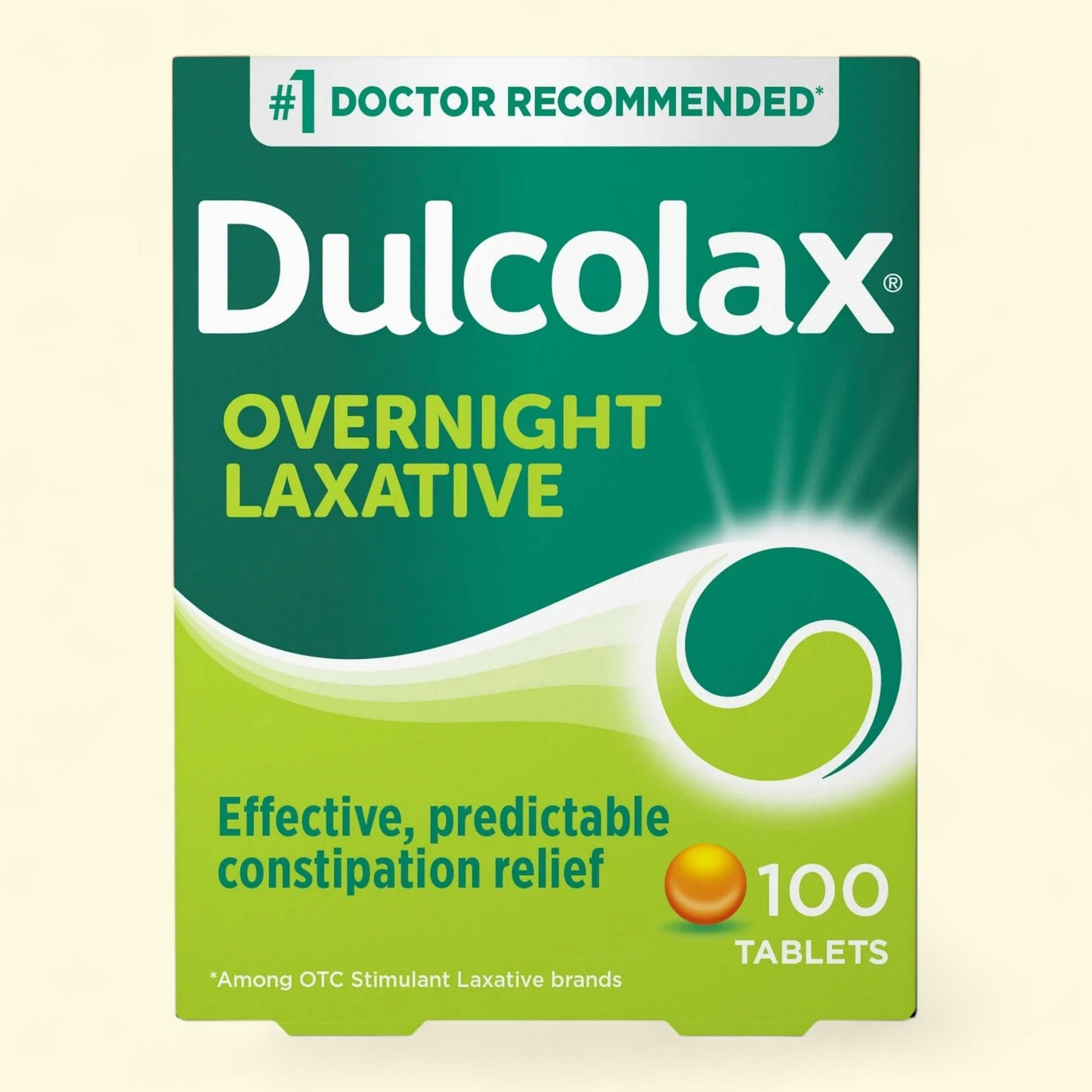 Dulcolax Laxative Tablets, 100 Ct