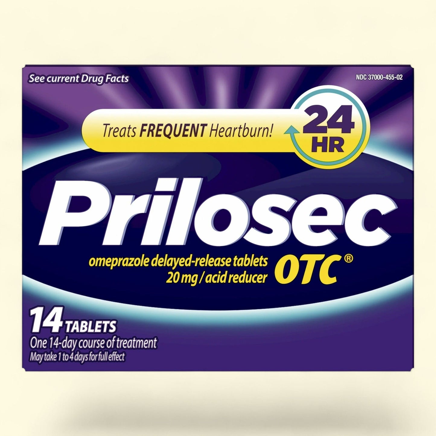 Prilosec OTC Omeprazole 20mg, 14 Count