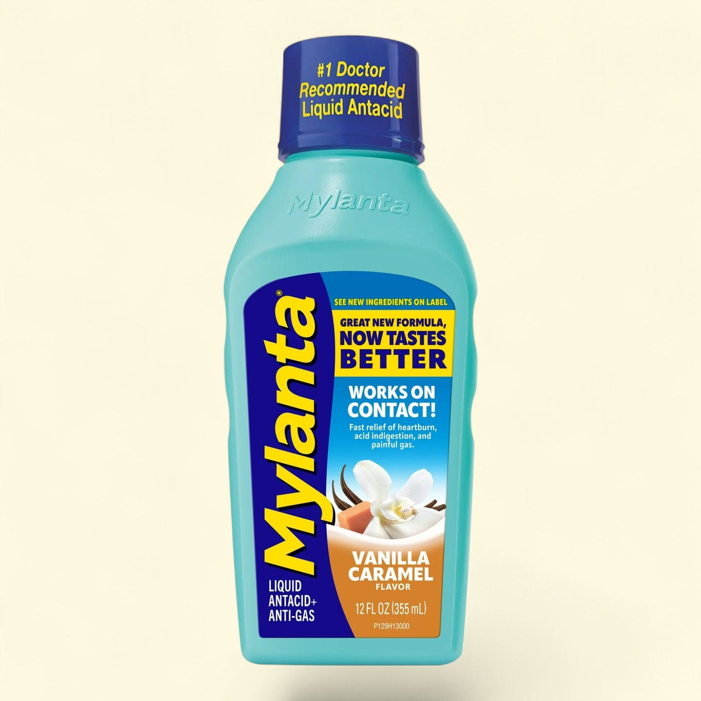 Mylanta Heartburn and Gas Relief, Liquid Antacid, 12 Fluid Ounce