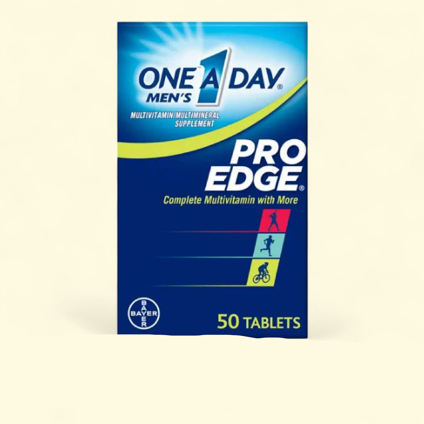 One A Day Men's Pro Edge Multivitamin, 50 Count