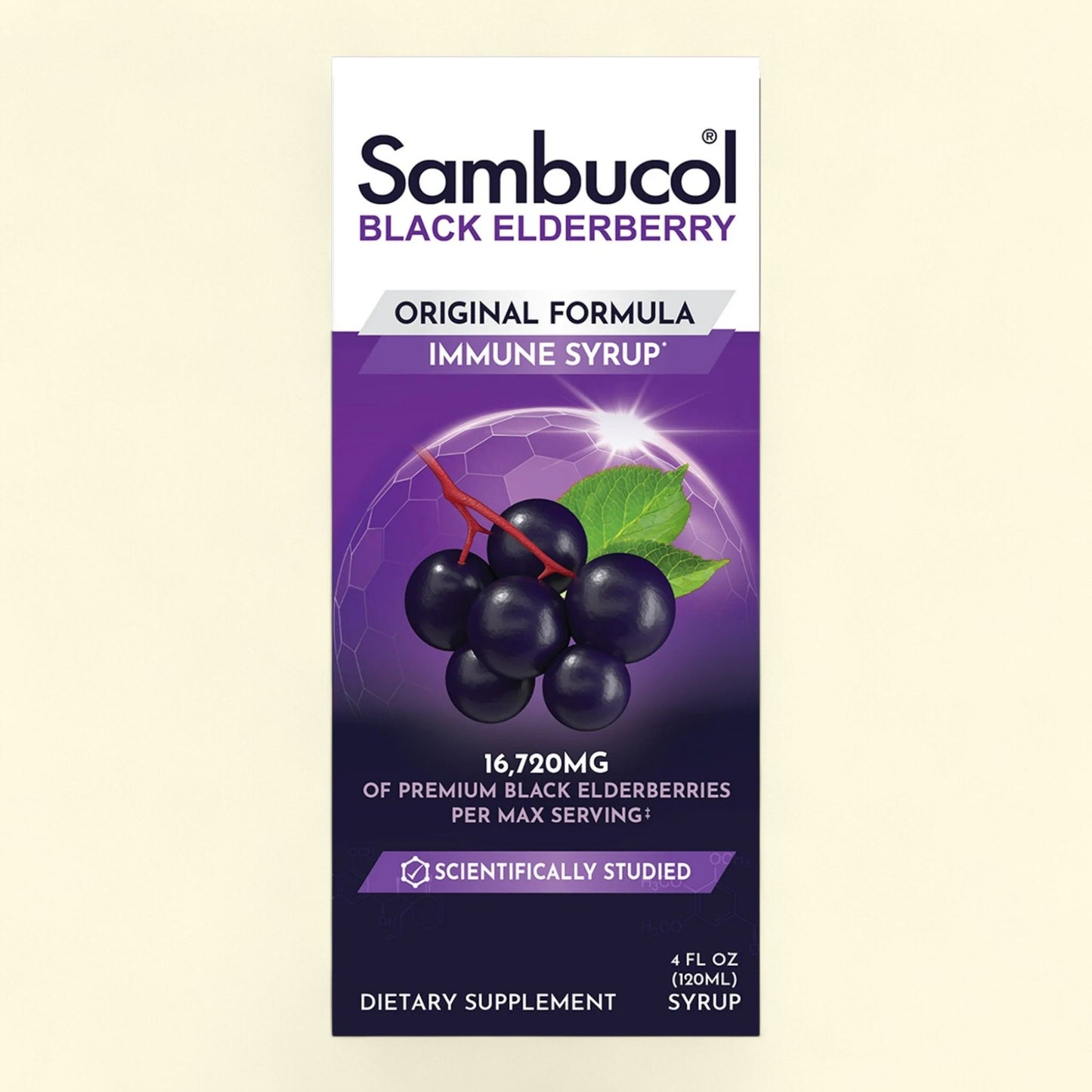 Sambucol Black Elderberry Syrup, 4oz