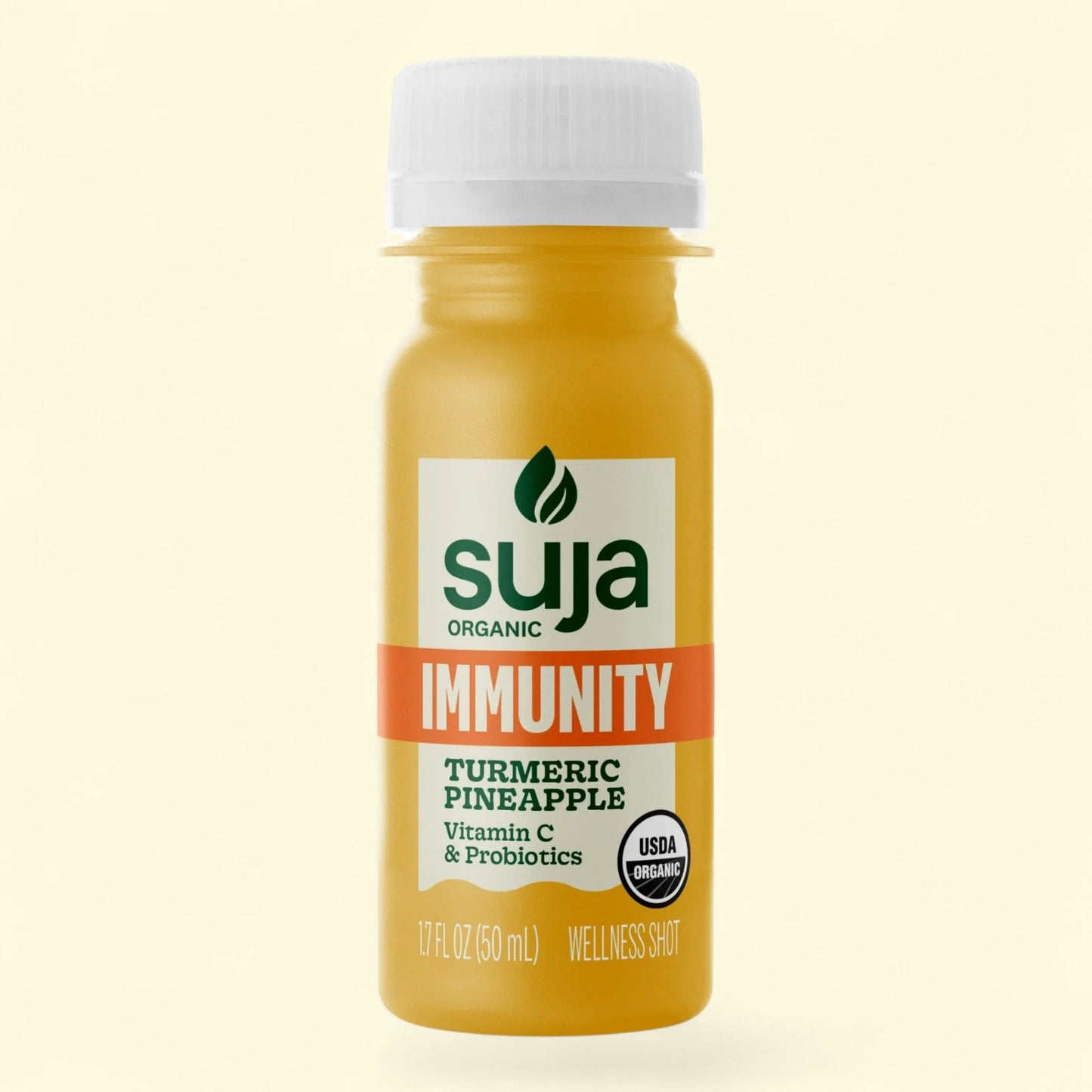 Suja Organic Immunity Turmeric Pineapple Wellness Shot, 1.7 fl oz Bottle