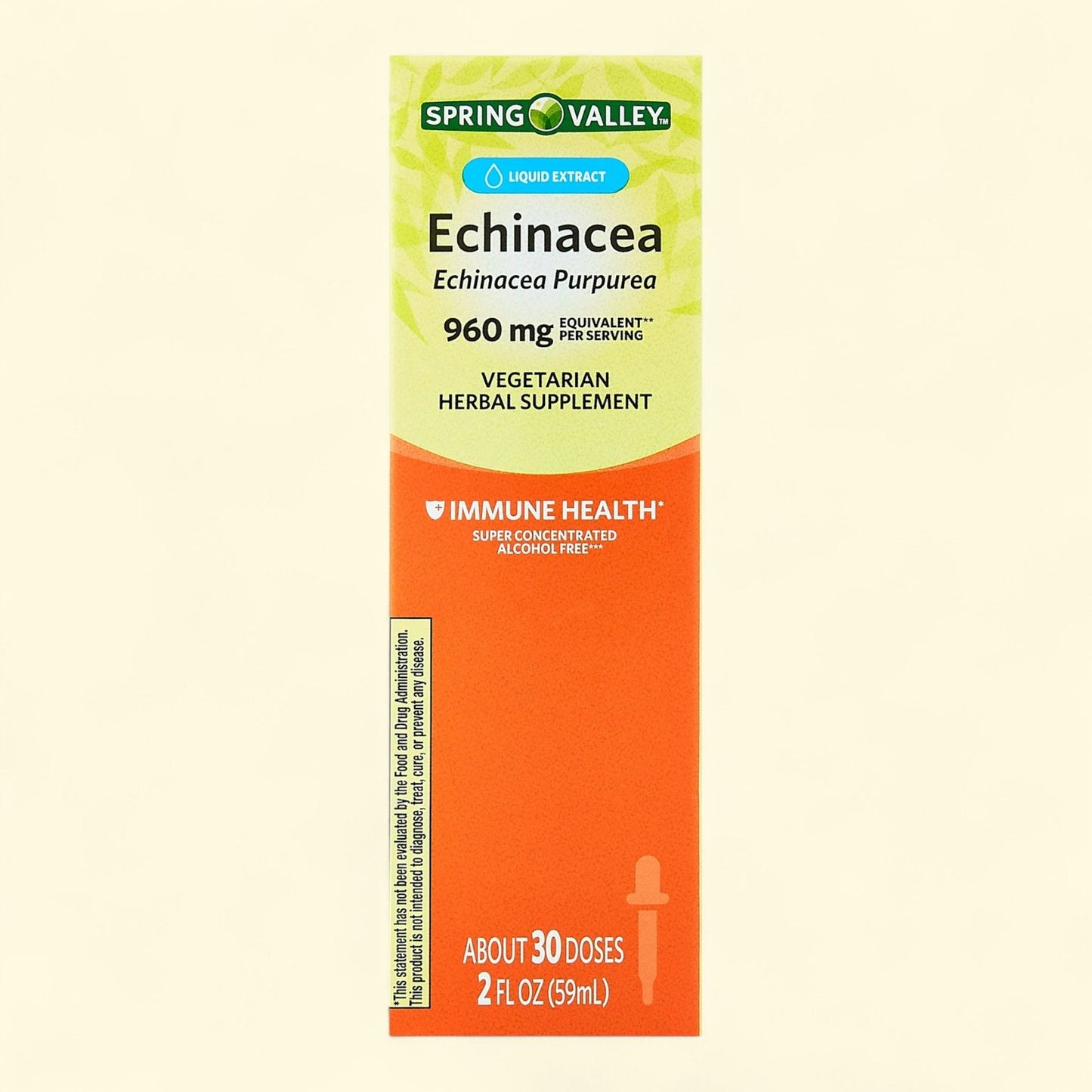 Spring Valley Echinacea Herbal Supplement, 960 mg, 2 fl oz