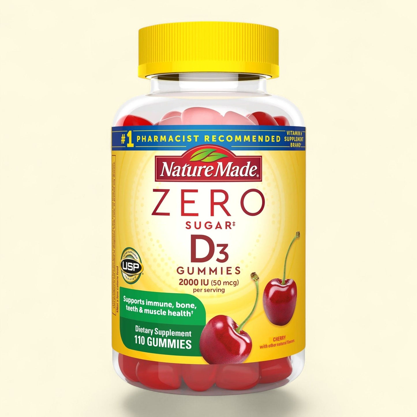 Nature Made Vitamin D3 Gummies, 120 Count