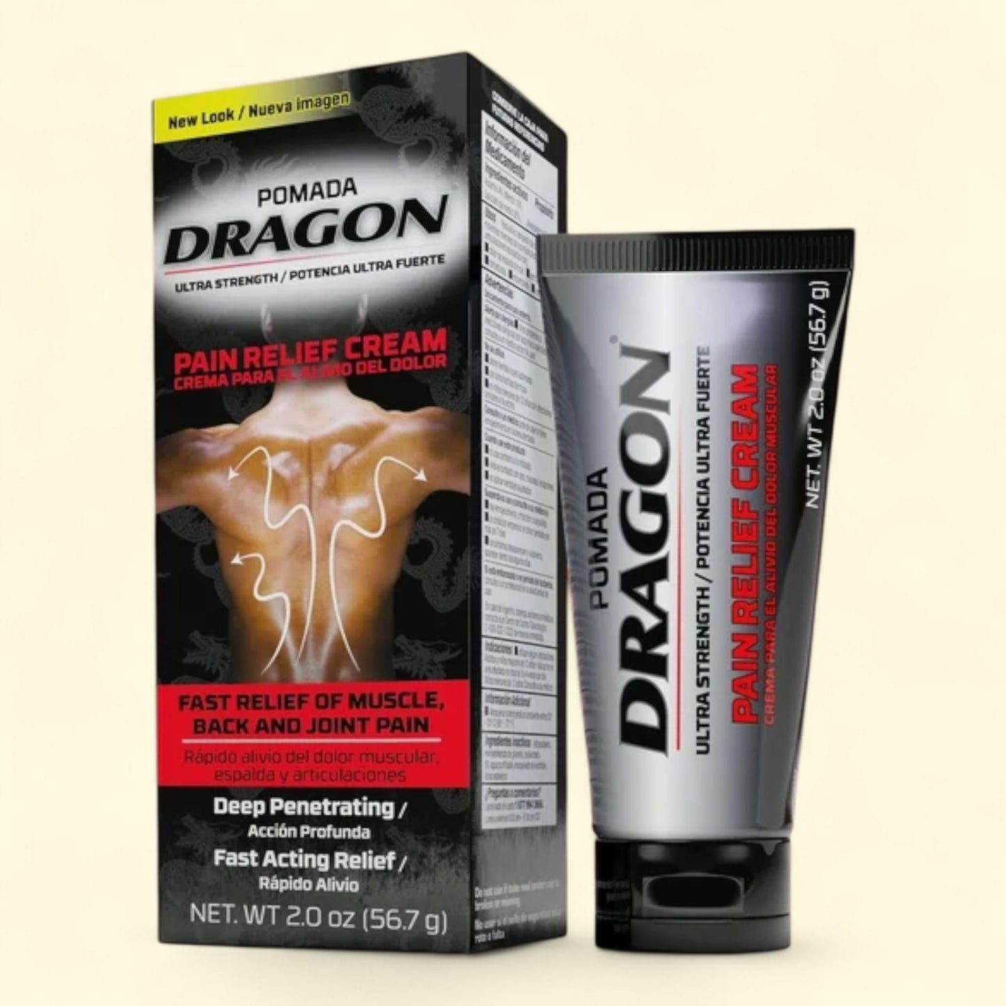 Dragon Pain Relief Cream, 2 oz
