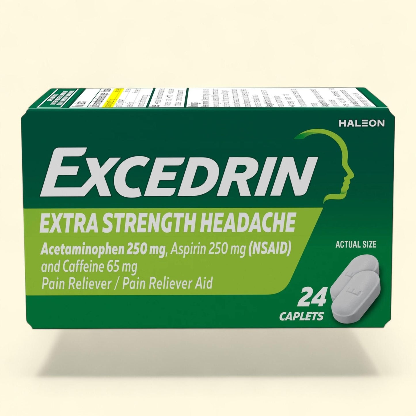 Excedrin Extra Strength Caplets, 24 Count
