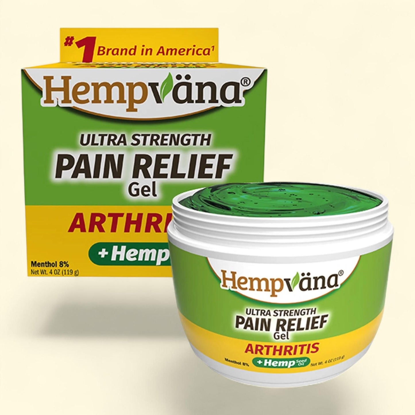 Hempvana Arthritis Pain Relief Gel, 4 oz