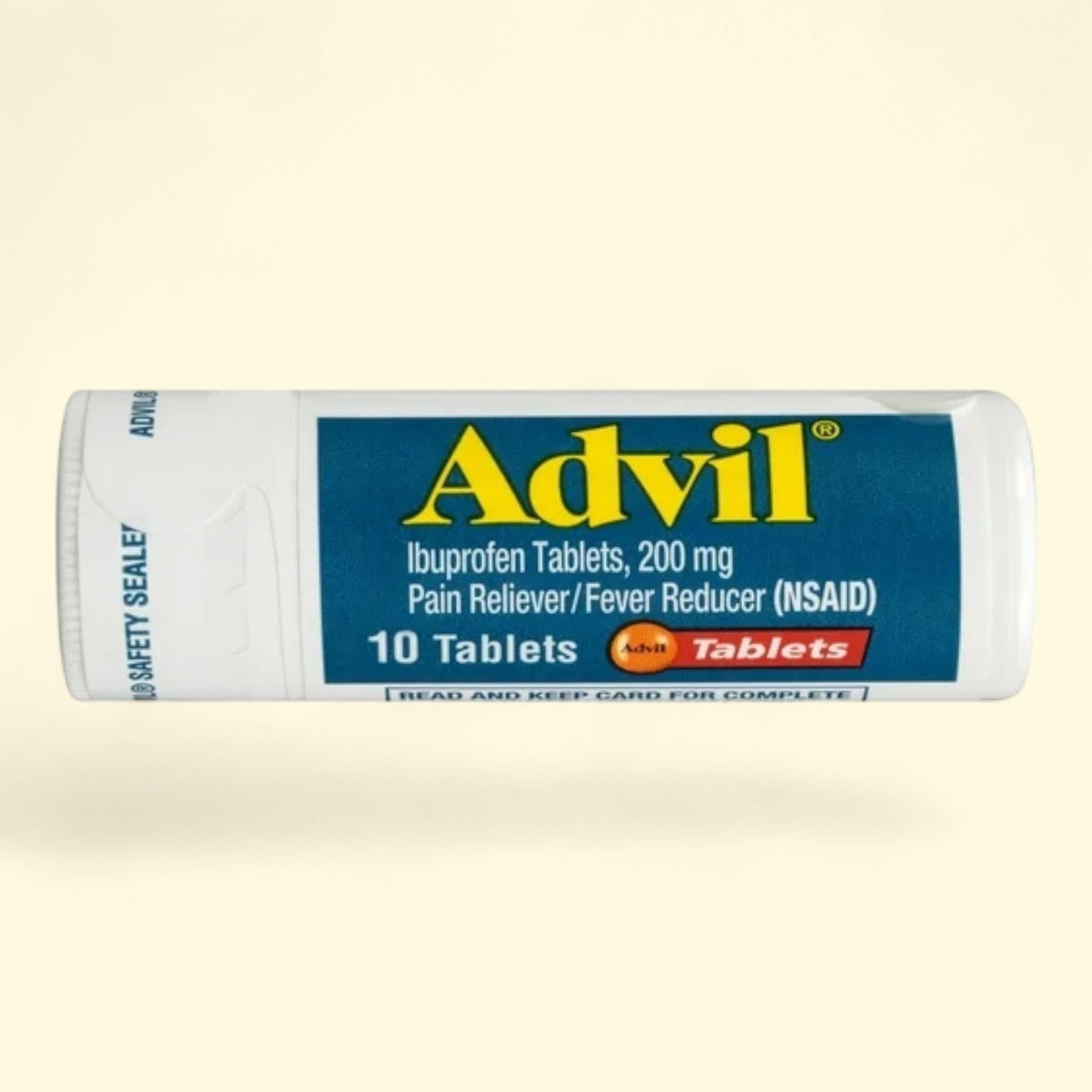 Advil Coated Tablets, Ibuprofen 200 mg Pain Relief, 10 Count