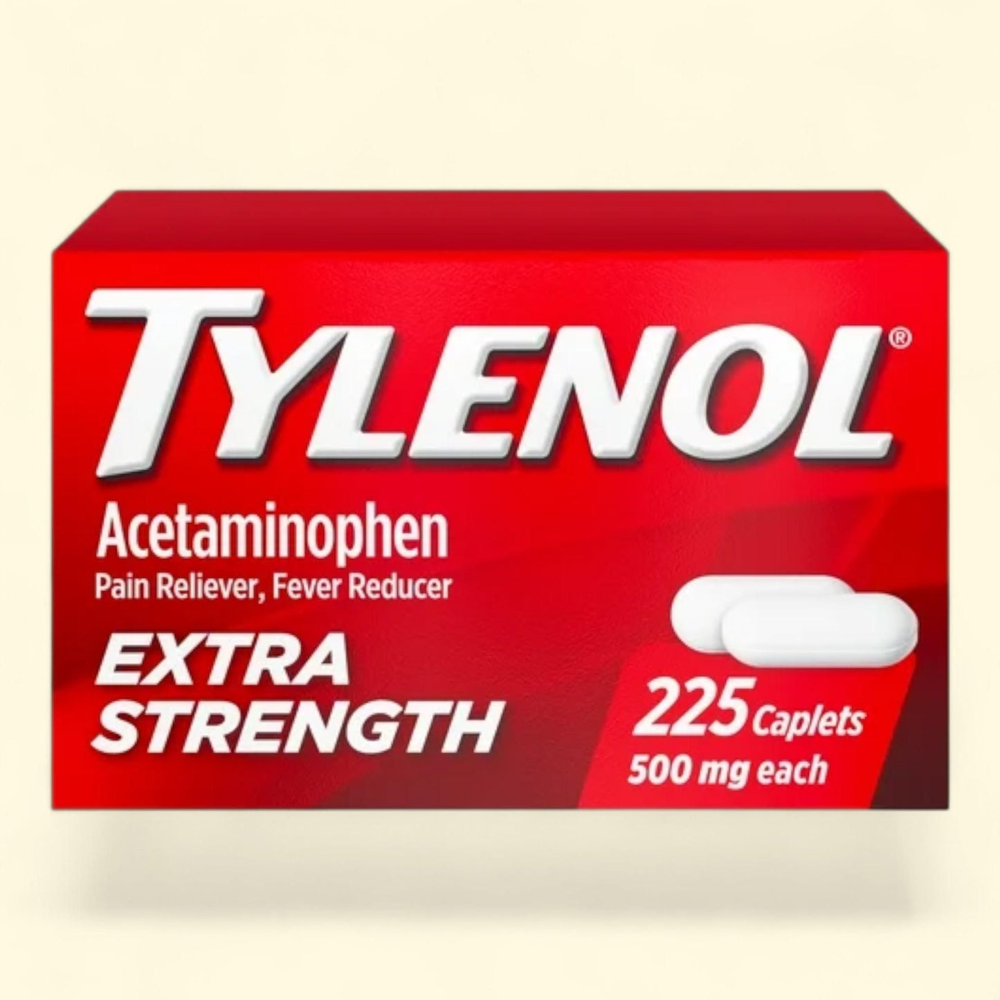 Tylenol Extra Strength Caplets, 500mg, 225 Ct