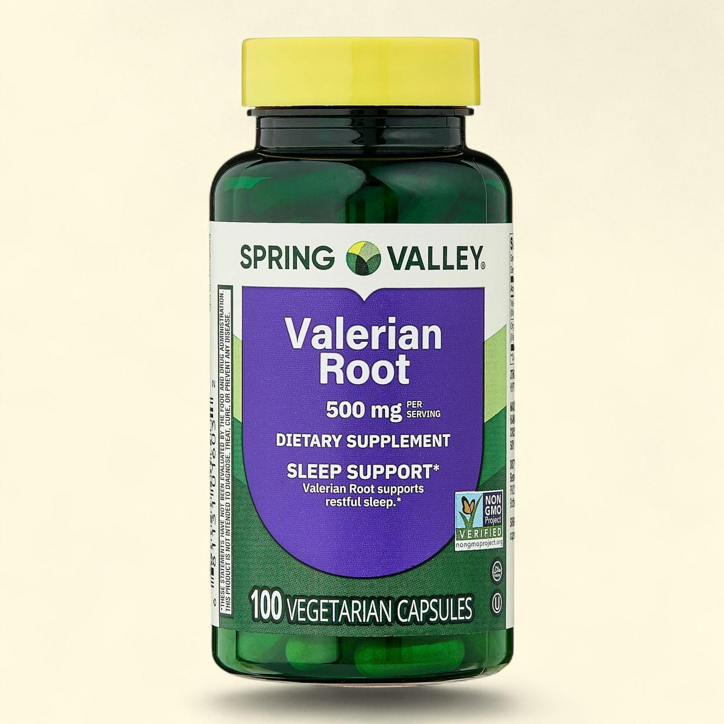 Spring Valley Valerian Root Capsules, 500 mg, 100 Count