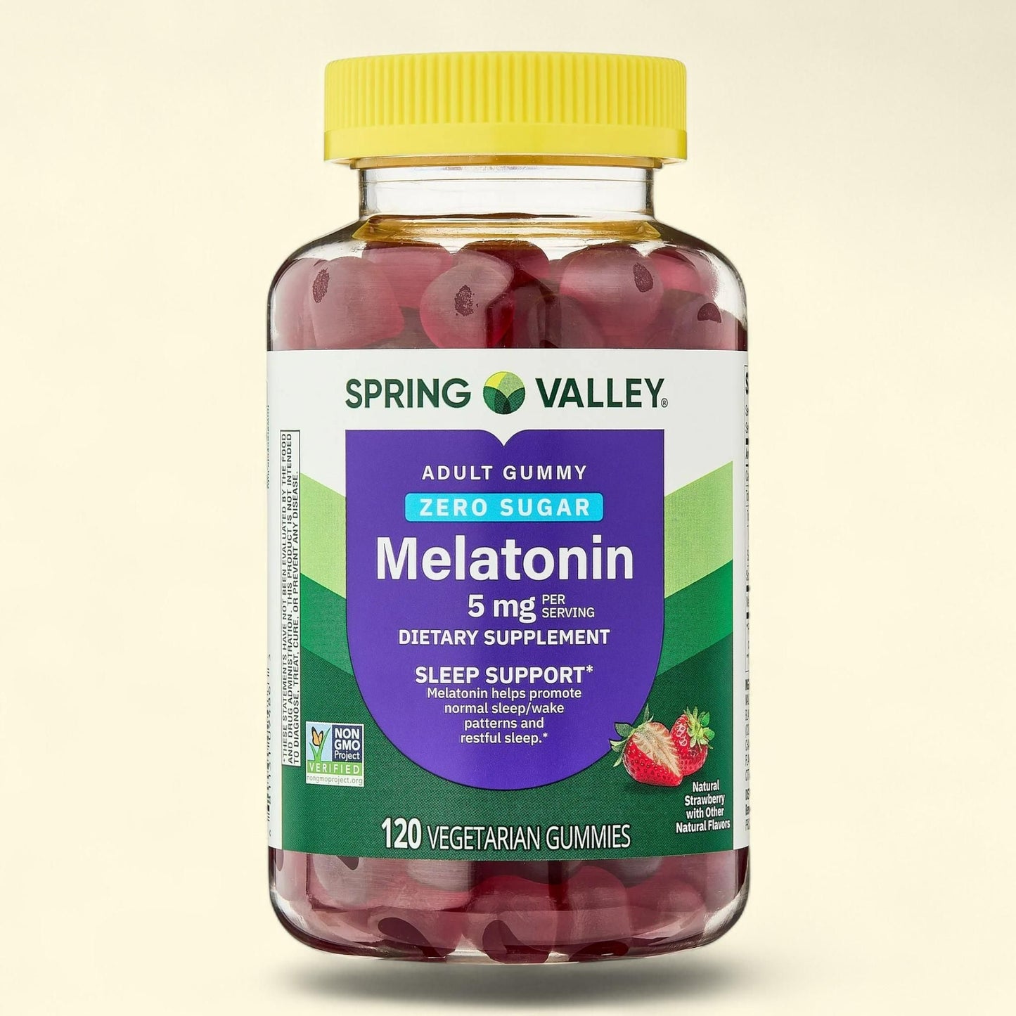 Spring Valley Melatonin Gummies, 5 mg, 120 Count